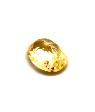 0.80 ct Oval Vivid Yellow Sapphire
