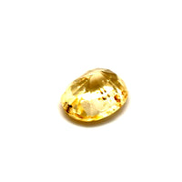 0.80 ct Oval Vivid Yellow Sapphire