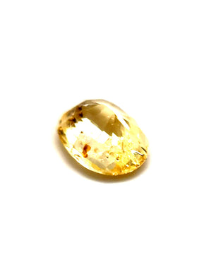 0.80 ct Oval Vivid Yellow Sapphire