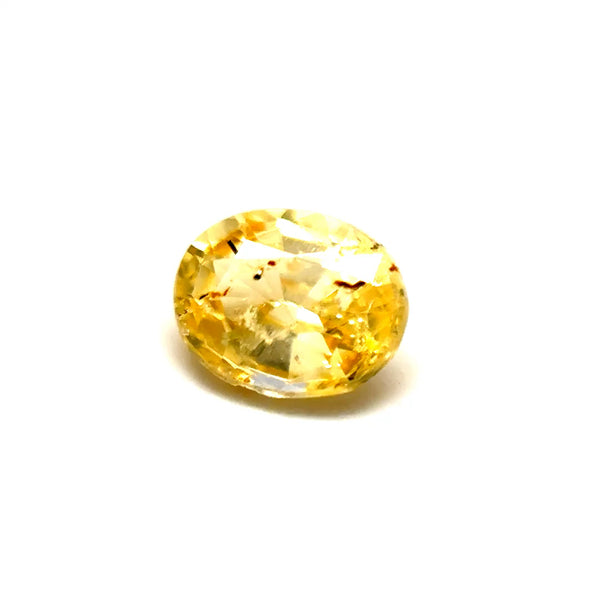 0.80 ct Oval Vivid Yellow Sapphire