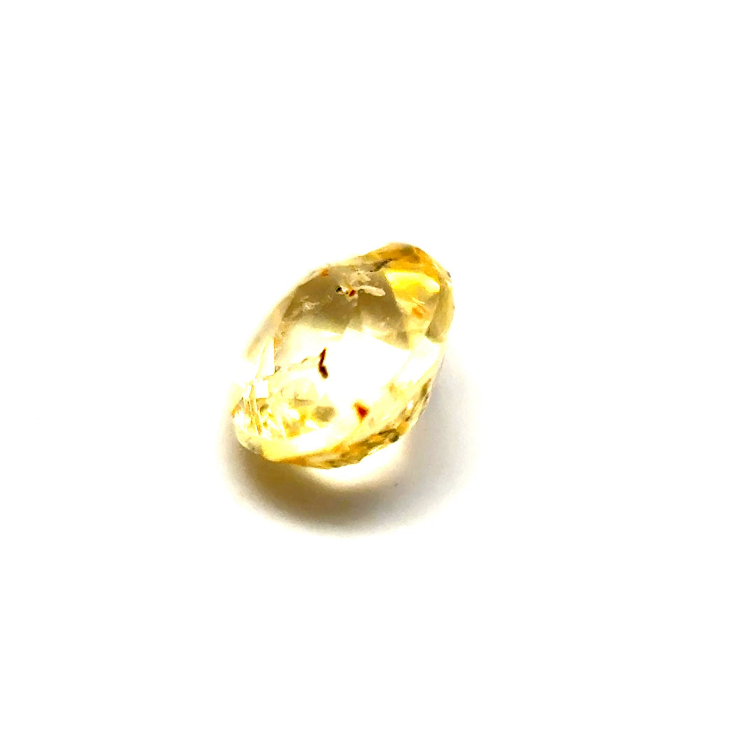 0.80 ct Oval Vivid Yellow Sapphire