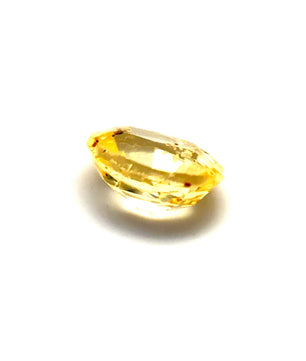 0.80 ct Oval Vivid Yellow Sapphire