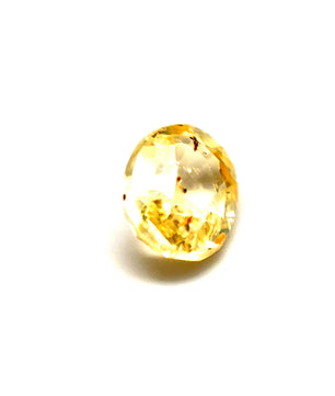 0.80 ct Oval Vivid Yellow Sapphire