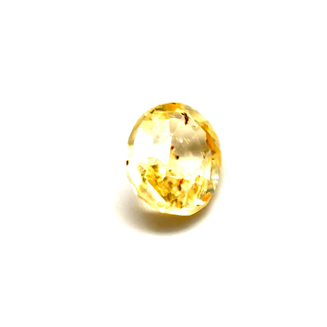 0.80 ct Oval Vivid Yellow Sapphire