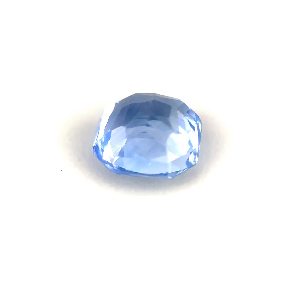 1.22 ct Octagonal Blue Sapphire
