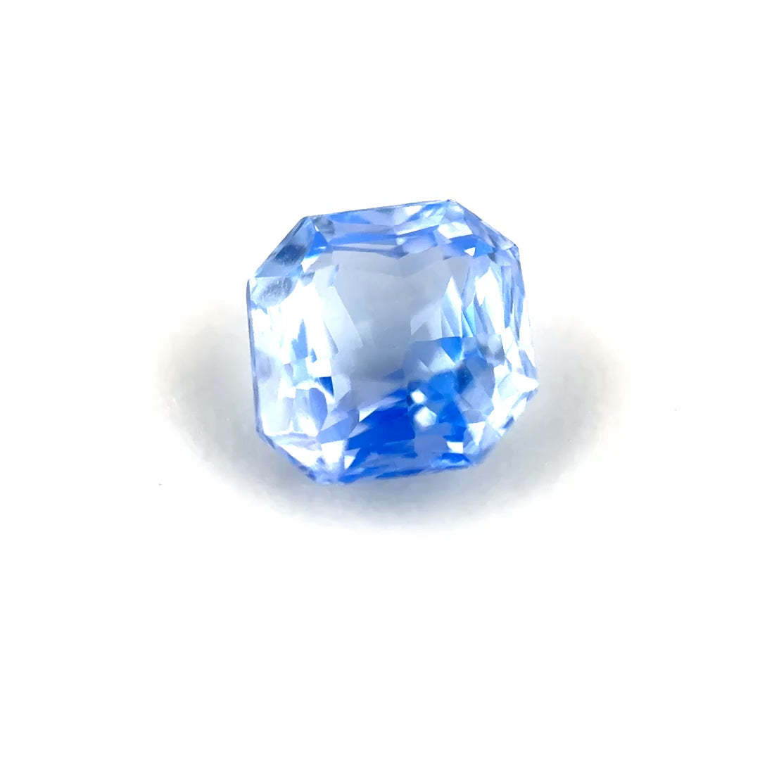 1.22 ct Octagonal Blue Sapphire