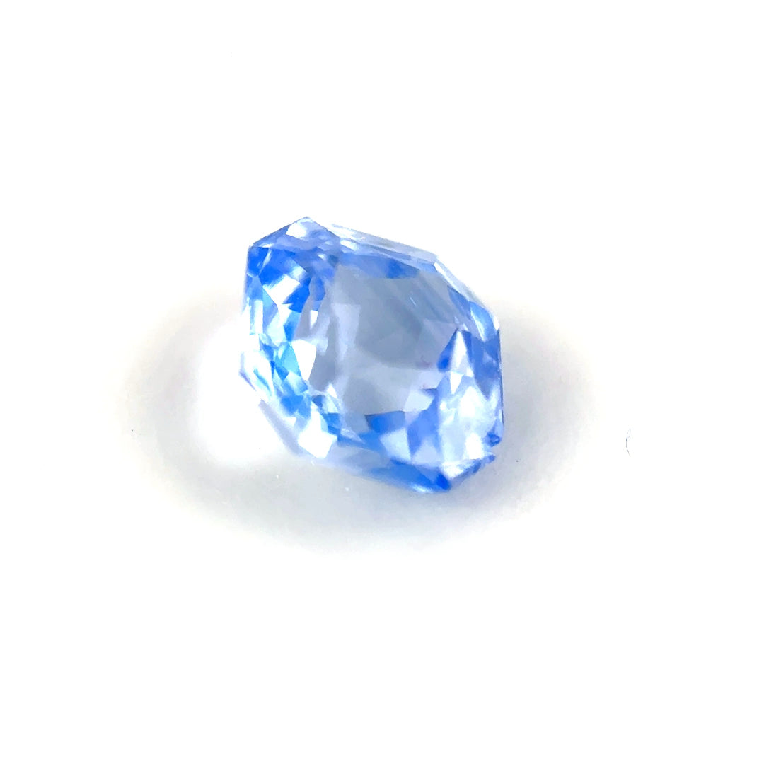 1.22 ct Octagonal Blue Sapphire