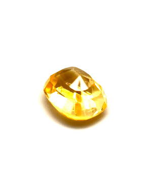 0.86 ct Rectangular Vivid Yellow Sapphire