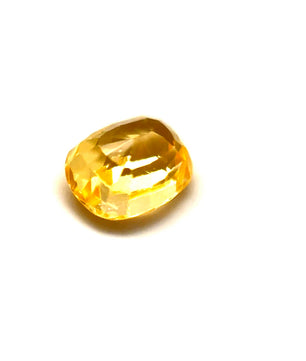 0.86 ct Rectangular Vivid Yellow Sapphire