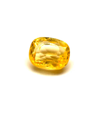 0.86 ct Rectangular Vivid Yellow Sapphire