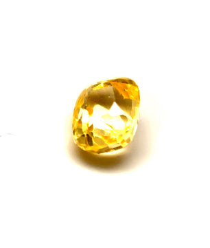 0.86 ct Rectangular Vivid Yellow Sapphire