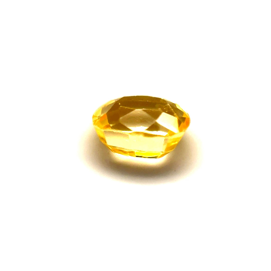 0.86 ct Rectangular Vivid Yellow Sapphire