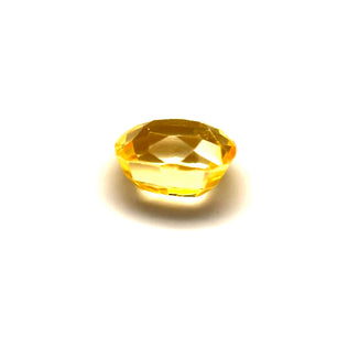 0.86 ct Rectangular Vivid Yellow Sapphire
