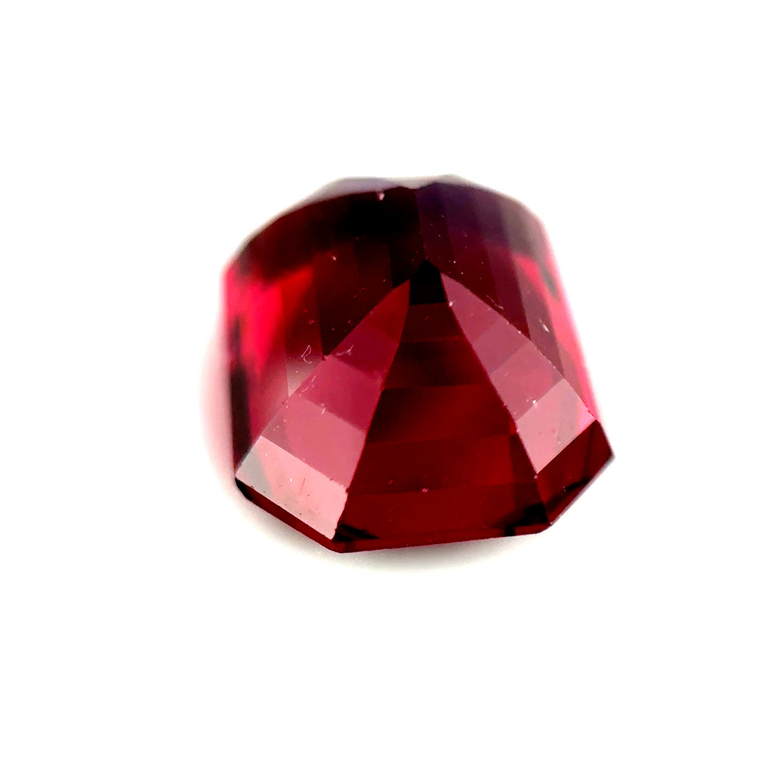 6.67 ct Octagonal Red Rhodolite Garnet