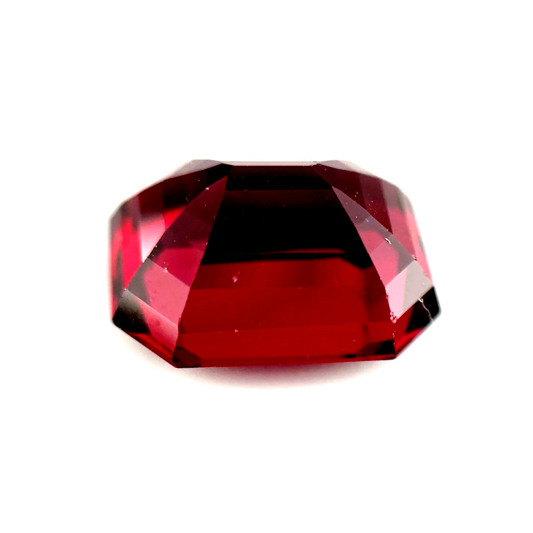 6.67 ct Octagonal Red Rhodolite Garnet