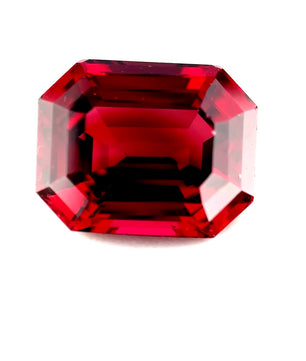 6.67 ct Octagonal Red Rhodolite Garnet
