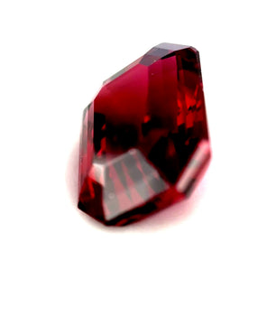 6.67 ct Octagonal Red Rhodolite Garnet