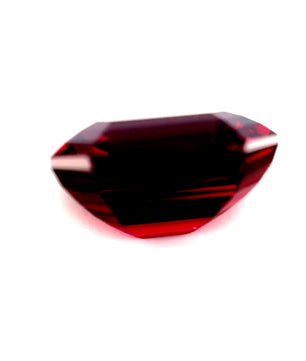 6.67 ct Octagonal Red Rhodolite Garnet