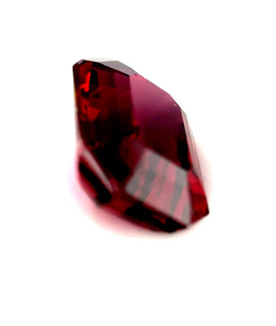 6.67 ct Octagonal Red Rhodolite Garnet