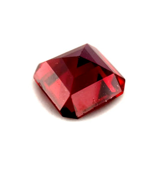 3.46 ct Octagonal Red Rhodolite Garnet