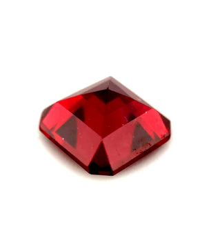 3.46 ct Octagonal Red Rhodolite Garnet