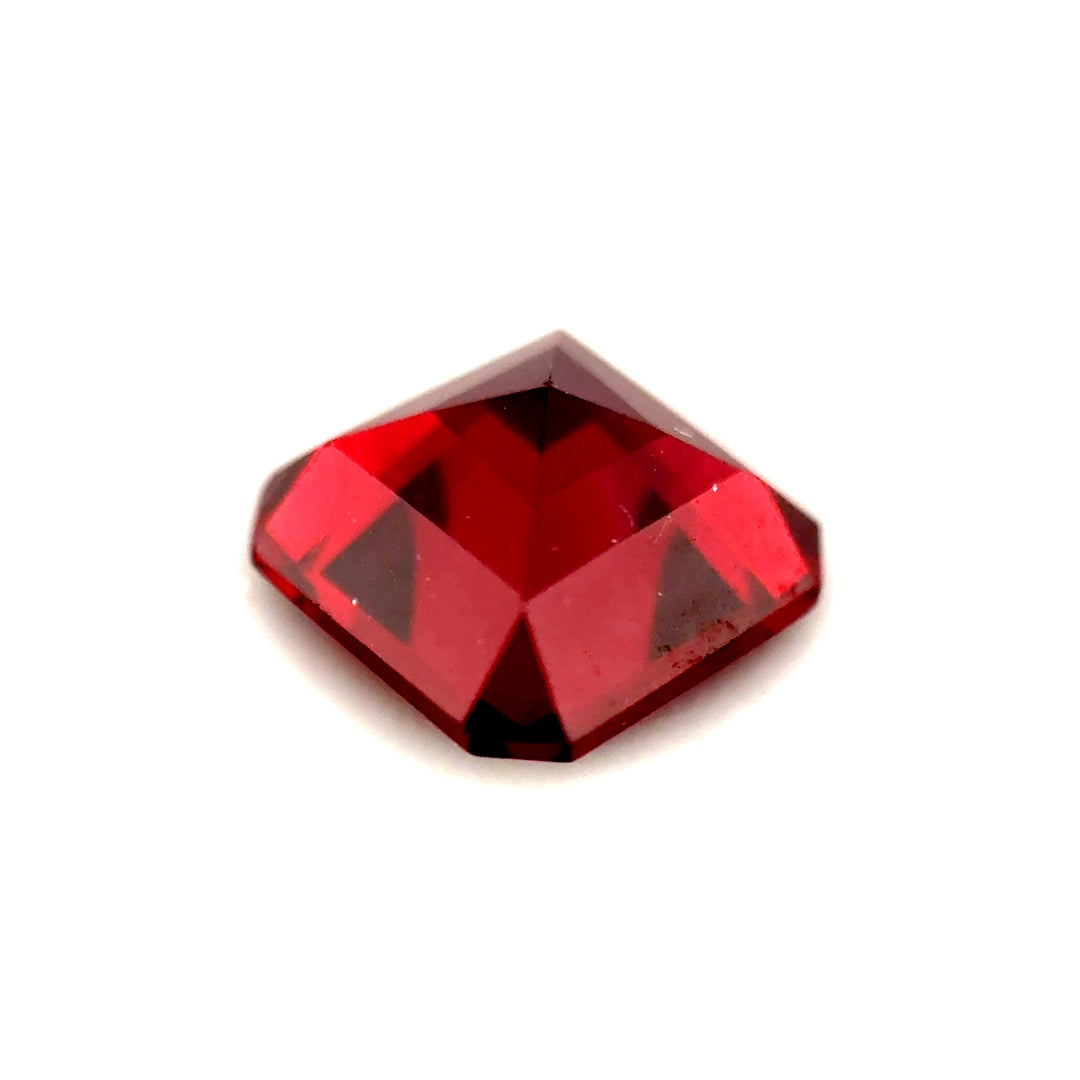 3.46 ct Octagonal Red Rhodolite Garnet