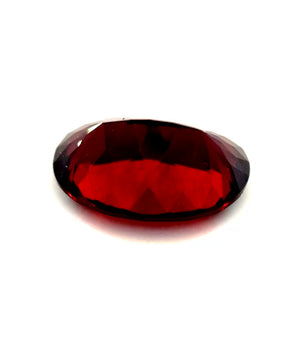 3.35 ct Oval Red Rhodolite Garnet