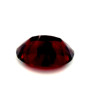 3.35 ct Oval Red Rhodolite Garnet