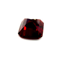 3.72 ct Octagonal Red Rhodolite Garnet