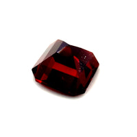 3.72 ct Octagonal Red Rhodolite Garnet