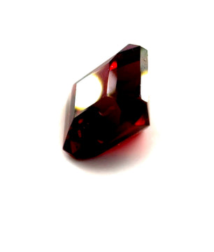 3.72 ct Octagonal Red Rhodolite Garnet