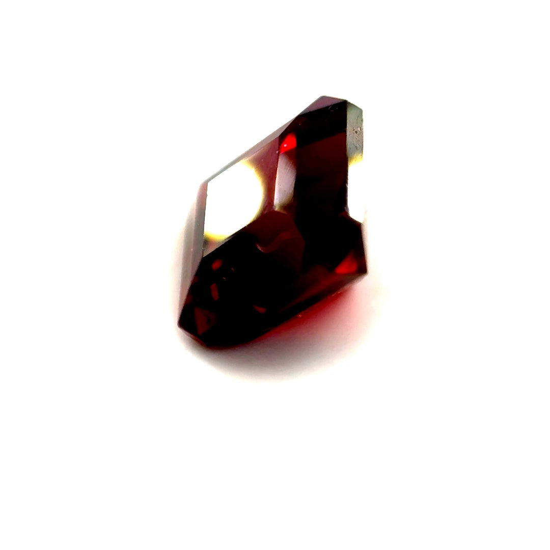 3.72 ct Octagonal Red Rhodolite Garnet
