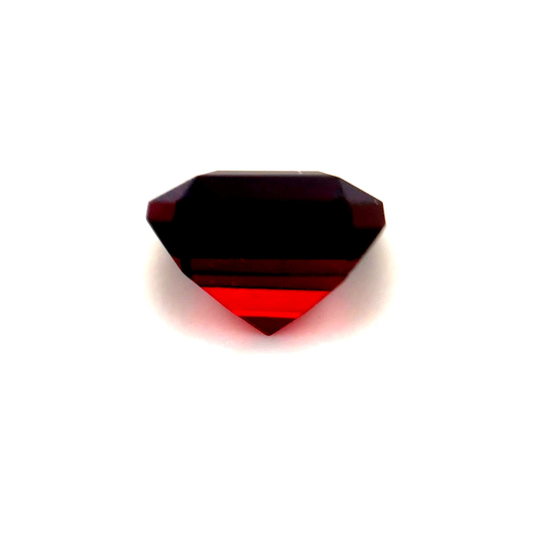 3.72 ct Octagonal Red Rhodolite Garnet