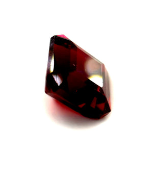 3.72 ct Octagonal Red Rhodolite Garnet