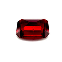3.90 ct Octagonal Red Rhodolite Garnet