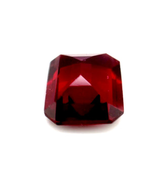 3.90 ct Octagonal Red Rhodolite Garnet