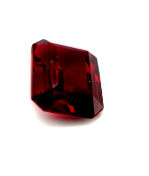 3.90 ct Octagonal Red Rhodolite Garnet