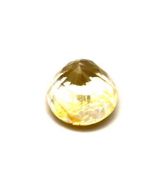 1.62 ct Oval Yellow Unheated Sapphire