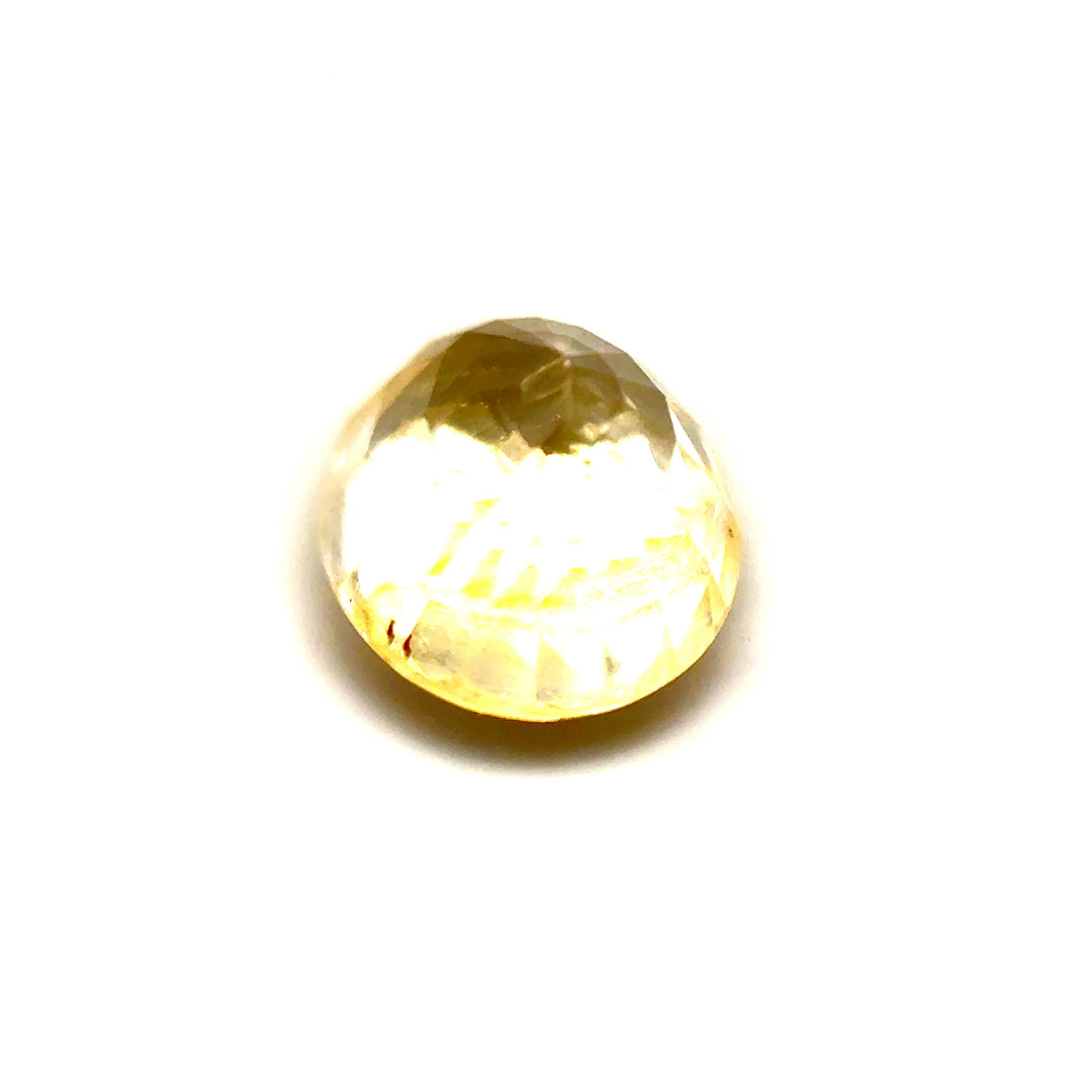 1.62 ct Oval Yellow Unheated Sapphire