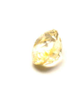 1.62 ct Oval Yellow Unheated Sapphire
