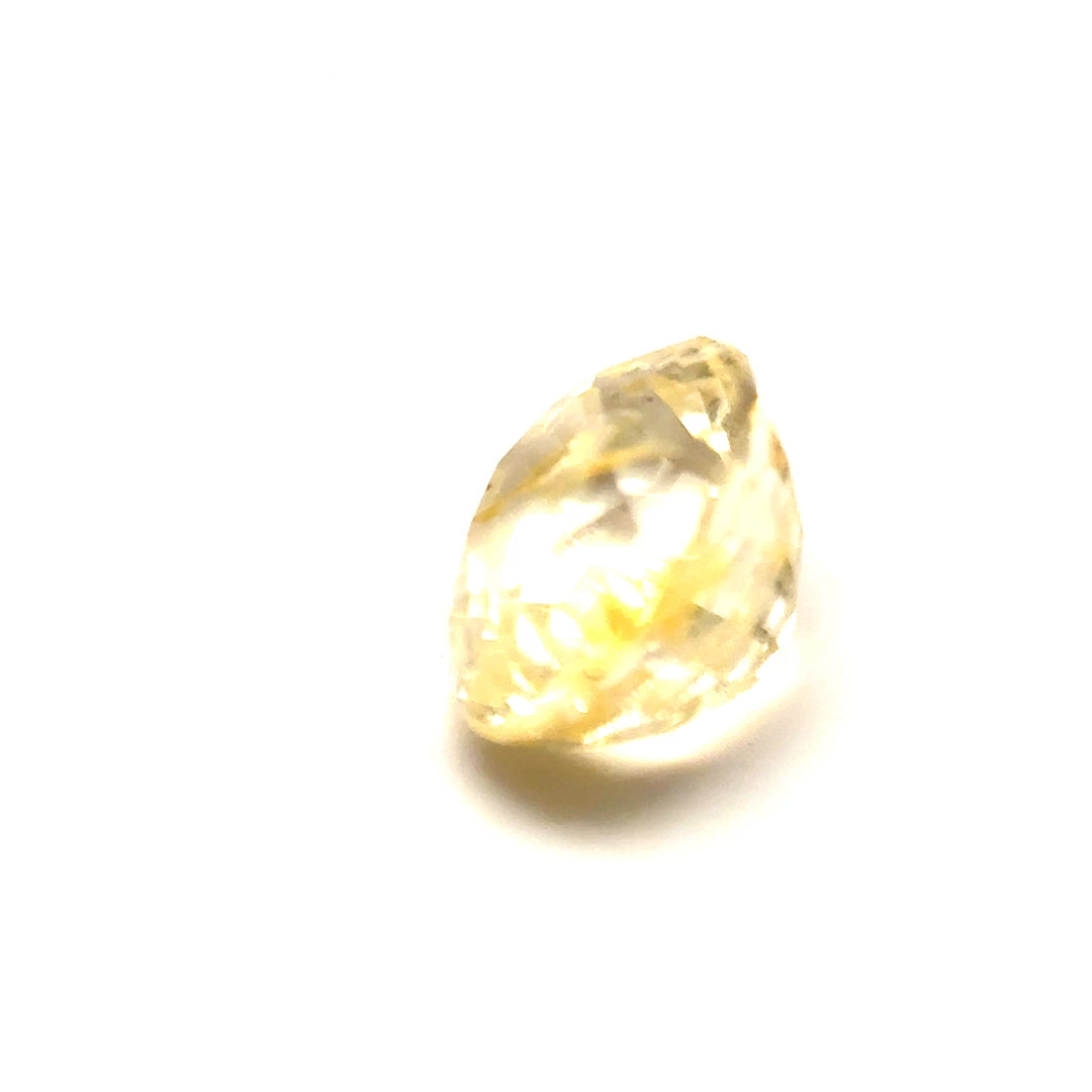 1.62 ct Oval Yellow Unheated Sapphire