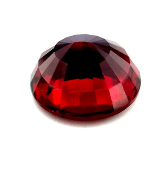 7.98 ct Oval Red Rhodolite Garnet