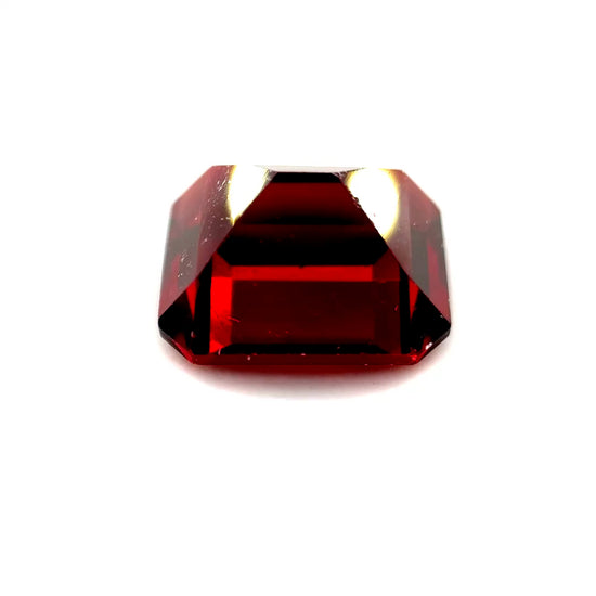 4.30 ct Octagonal Red Rhodolite Garnet