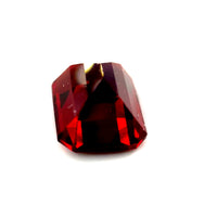 4.3 ct Octagonal Red Rhodolite Garnet