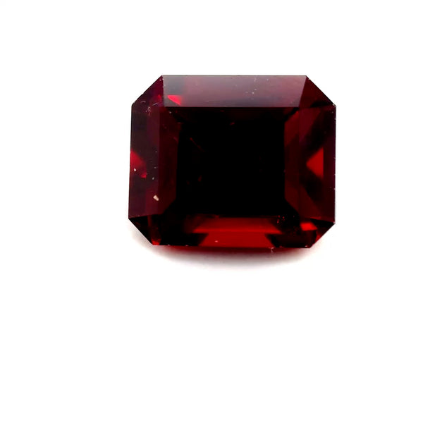 4.30 ct Octagonal Red Rhodolite Garnet