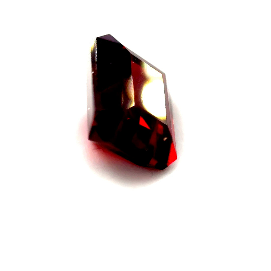 4.3 ct Octagonal Red Rhodolite Garnet