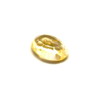 0.79 ct Oval Vivid Yellow Sapphire