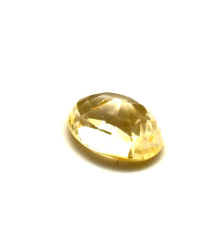 0.79 ct Oval Vivid Yellow Sapphire