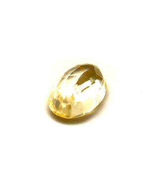 0.79 ct Oval Vivid Yellow Sapphire