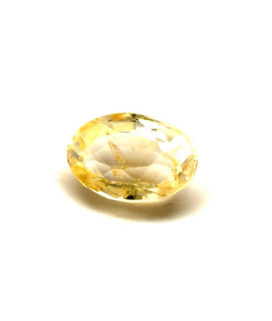 0.79 ct Oval Vivid Yellow Sapphire